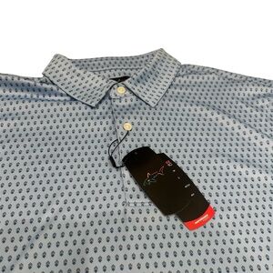 Greg Norman Men’s Golf Polo Play Dry Performance Fabric  WISF Size XL NWT